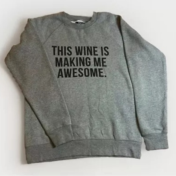 Brunette The Label Tops - Brunette The Label Gray Sweatshirt